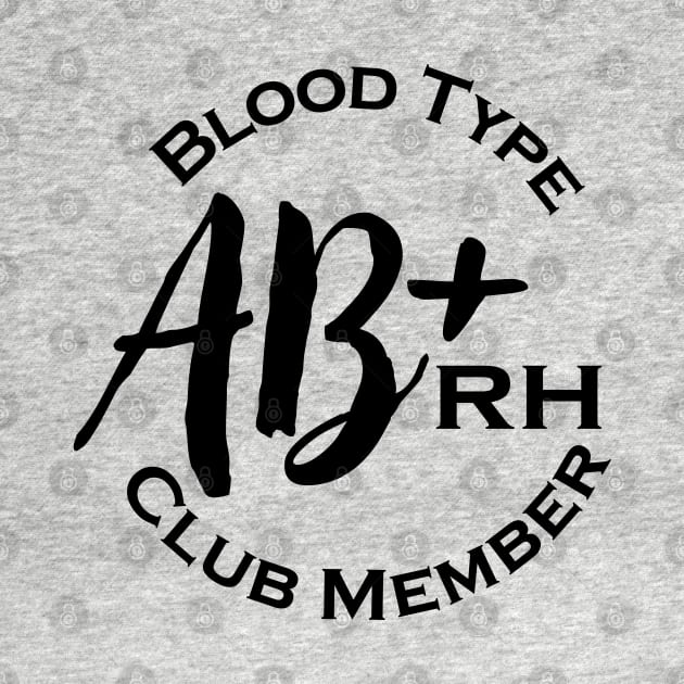 Blood type AB plus club member by Czajnikolandia